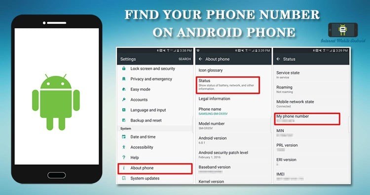 Find your Phone number on Android – MI, Moto Samsung, HTC, Honor, Oneplus