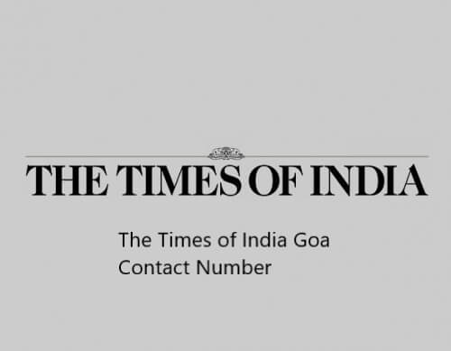 The Times of India Goa Contact Number (1)