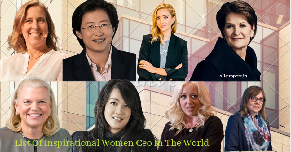 List Of Inspirational Women Ceo In The World
